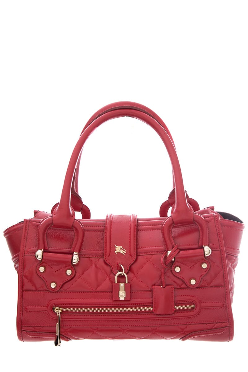 BURBERRY, Red Women's Handbag
