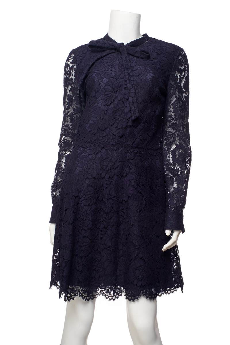 Valentino Navy Guipure Lace SZ 8 – TBC Consignment