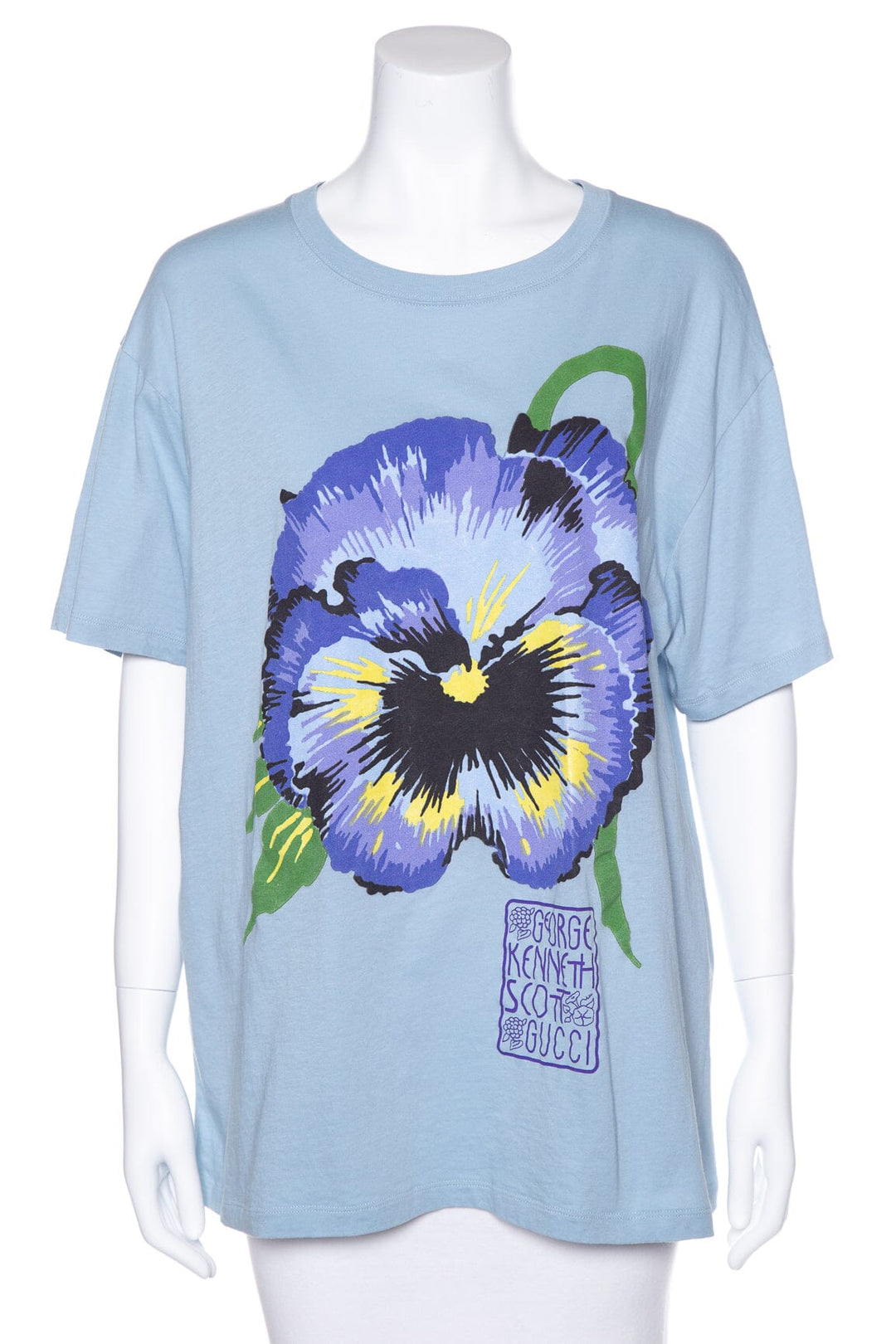Gucci X George Kenneth Scott Blue T-Shirt SZ L – TBC Consignment