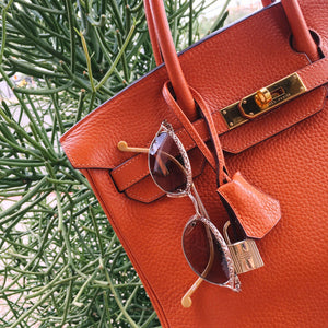 Designer Orange Bags, Luxury Resale