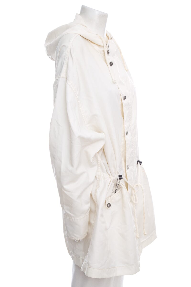 Chanel Boutique Ivory Wind Breaker Jacket – TBC Consignment